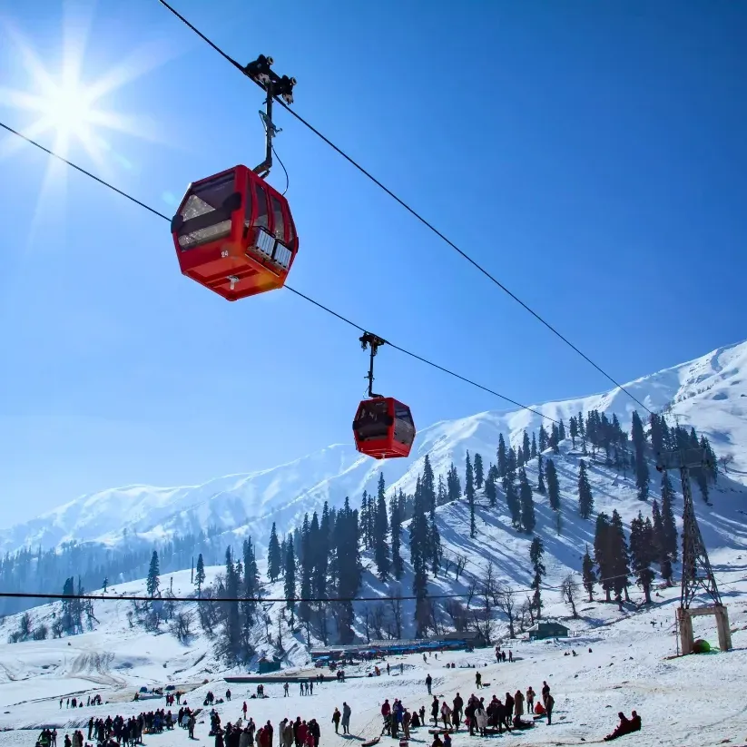 Snowfall of Kashmir