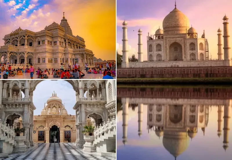Agra Mathura & Vrindavan Bliss 